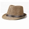 Elegant Ladies Panama Hat , Pretty Womens Trilby Summer Hats Straw Type