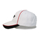 Summer Flat Embroidered Dad Cap , 3D Embroidered 100% Cotton Twill Curved Brim Sports Hats