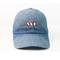Personalized Custom Design Denim Baseball Hats / 6 Panel Washed Plain Dad Cap