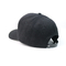 Unisex Black Color Embroidered Youth Baseball Hats / Fashion Design 6 Panel Snapback Hats