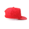 Red Rope Nylon Snapback Cap Hat Custom Made Unstructured Plain Blank