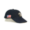 6 Panel Embroidered Baseball Caps Animal Eagle Pattern Dad Cap With America Flag