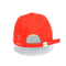 Customized Red 6 Panel Curve Bill Printed Baseball Caps For Girls