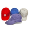 3d Puff Washed Cotton Unstructured Baseball Caps / Metal Buckle Dad Hats