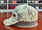 Customized Colors Chinese Style ACE Flower Printed Logo 6panel metal patch Baseball Sport Caps Hats