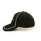 Flat Embroidery Logo Custom Baseball Caps Cotton Adjustable Constructed Sport Hat
