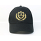 Embroidery Printing Logo Baseball Cap Cotton Made Adjustable Sport Hat Strap With Metal Buckle