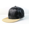 3D Embroidery PU Flat Brim Snapback Hats / Hip Hop Fluorescent Cap