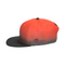Wholesale gradient ramp color Customize 6panel logo flat bill plastic buckle baseball sports Hats Caps