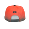 Wholesale gradient ramp color Customize 6panel logo flat bill plastic buckle baseball sports Hats Caps