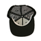 Ace Black Cotton Cap Adjustable Design Sports Baseball Cap Bsci
