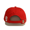 Custom Cotton Twill 6 Panel Unstructured Sports Hat Baseball Cap With 3d Embroidery