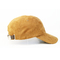 Wholesale Suede Yellow Customize Blank leather strap metal buckle baseball Hats Caps