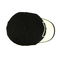 Black Applique Patch Flat Embroidery Men Hip Pop Baseball Cap With Metal Buckle