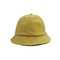 Cute Cotton Pattern Unisex Plain Embroidery Bucket Hat Size 56-58cm Pure Color
