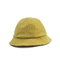 Cute Cotton Pattern Unisex Plain Embroidery Bucket Hat Size 56-58cm Pure Color
