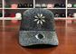 ODM Sports Dad Hats Adjustable ACE Bling Structured Metal Thread 3D Embroidery Flower