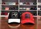 Different type of ACE brand custom design your own logo color 6panel red baseball caps hats