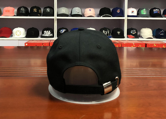 Customize ACE mix color black and white 6panel structured baseball caps hats