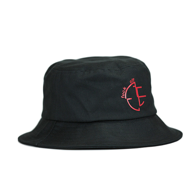 Reversible Fisherman Bucket Hat Custom High Rubber Print Bucket Cap