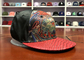 Chinese style Customized Design printing phoenix logo scale flat bill Sports Snapback Hats Caps