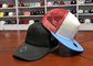 China Hot sale Flat brim custom logo rhinestone blank 5panel snapback hats caps