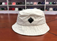 ACE New arrival custom woven labels private logos decorative rope fishing bucket hats caps