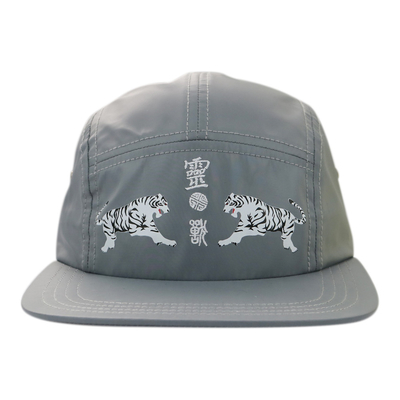 Custom 5 Panel Camper Hat Printed Logo Nylon Rope Snapback Cap