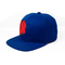 OEM ODM Printed Baseball Caps / Unisex Silk Print Eagle Icon On Panels Hip Hop Snapback Cap
