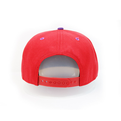 Girls Polyester Fabric Flat Brim Snapback Hats Sublimination Print