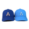 Fashionable Blue Color Five Panel Baseball Cap Size 56-60CM Soft