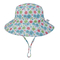Baby Toddler Plaid Reversible Sun Protection Animal Hat Bucket caps