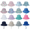 Baby Toddler Plaid Reversible Sun Protection Animal Hat Bucket caps