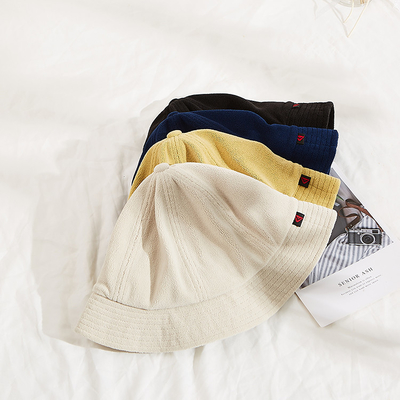 Adult Unisex XXL Terry Towel Bucket Hats light yellow