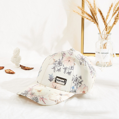 Christmas Funny Printed Baseball Caps Logo Metal Buckle For Ladies