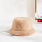 58cm  Warm Winter Plush Faux Mink Fur Bucket Hat