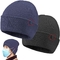 Custom Button 58cm Knit Beanie Hats Easy To Wear Masks
