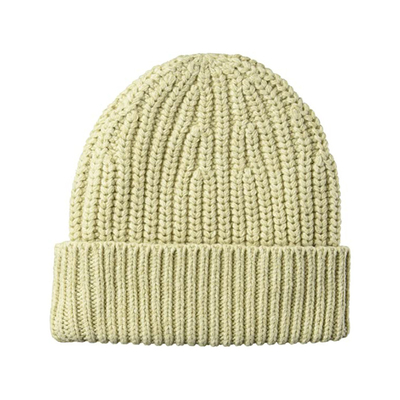 Trendy Warm 56cm Knit Beanie Hats Plain Dyed Waterproof