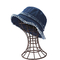 Casual Denim Fabric Fisherman Bucket Hat For Coastal Beach