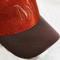 Custom Velvet Embroidered Baseball Caps With Debossed Metal Buckle