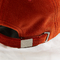 Custom Velvet Embroidered Baseball Caps With Debossed Metal Buckle
