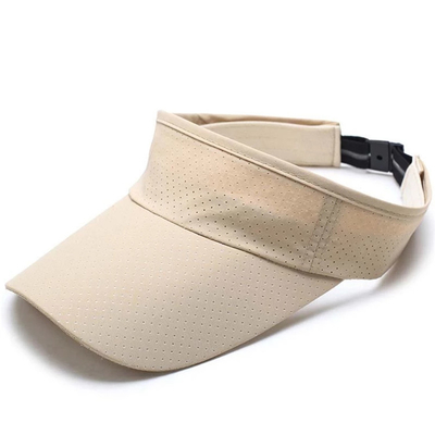 AZO Free Structured 3 Panel 100% Cotton Sun Visor Cap