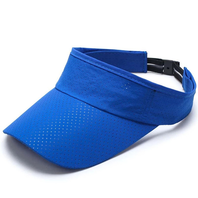 AZO Free Structured 3 Panel 100% Cotton Sun Visor Cap