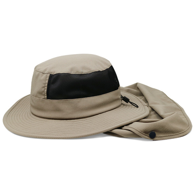 Outdoor Fisherman Bucket Hat Upf 50+ Uv Sun Protection With Removable Neck Flapface Cover