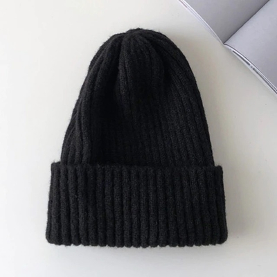 Candy Colors Women Knitted Beanie Hats Warm Kpop Style Wool