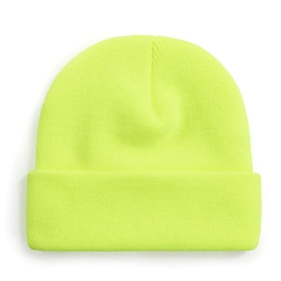 Autumn Womens Knit Beanie Hats Skull Wool Cuff Beanie Watch Cap