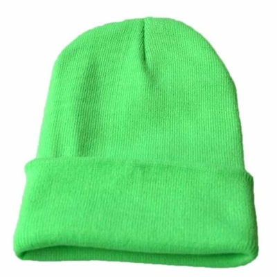 Hip Hop Style Knit Beanie Hats Oversized For Skiing Winter