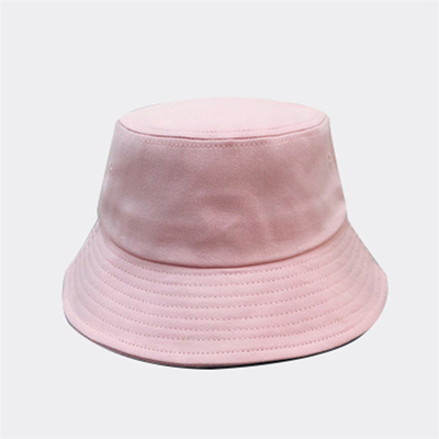 Customized Embroidery Fisherman Bucket Hat Summer Outdoor Cotton Plain Color