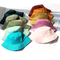 Customized Embroidery Fisherman Bucket Hat Summer Outdoor Cotton Plain Color