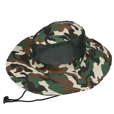 Digital Printed Multi Panel Military Bucket Hat Camouflage Boonie Hat